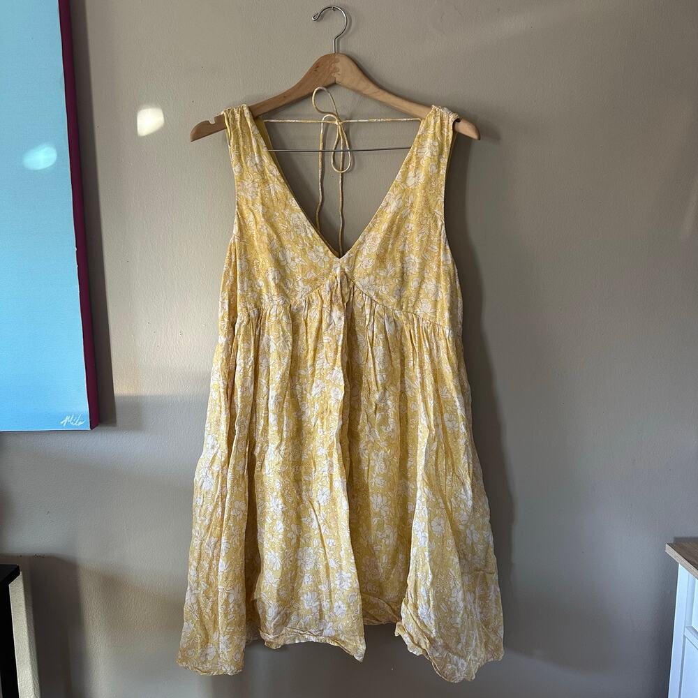 J. Crew Swingy V-neck Mini Dress in Tossed Floral Size M - Picture 2 of 8